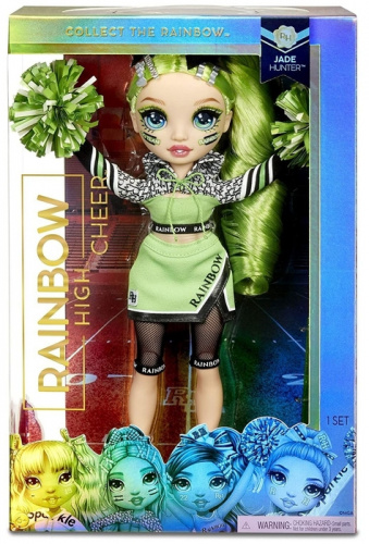 Игрушка Rainbow High Кукла Cheer Doll- Jade Hunter (Green) 572060