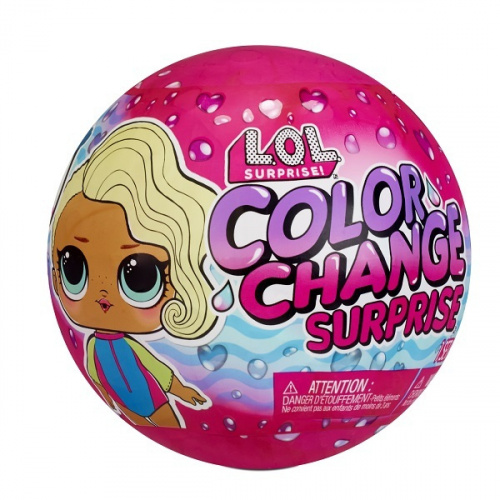 Игрушка LOL Surprise Куколка Color Change Dolls Asst in PDQ 576341