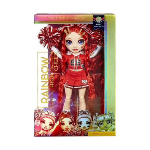 Игрушка Rainbow High Кукла Cheer Doll - Ruby Anderson (Red) 572039