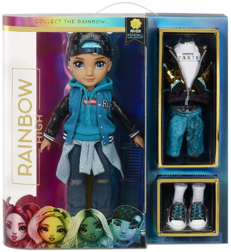 Игрушка Rainbow High Кукла (Мальчик) Fashion Doll- Teal Boy 572145