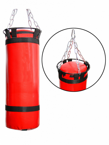 Набор для бокса AC15 Груша 15 кг. красный 960959