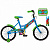Велосипед 134046   MUSTANG Динозаврики 14 ST14094-GW